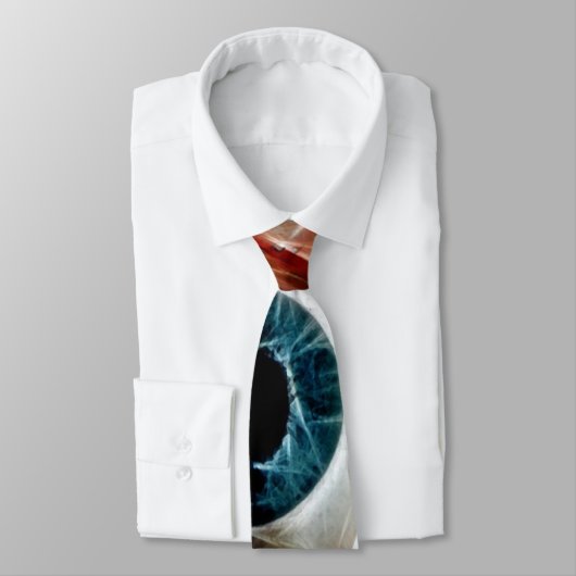 Cravate Observez l fenêtre de l'âme l art abstrait (Attaché)