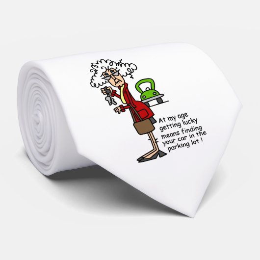 Cravate Obtenir un Humour chanceux (Roulé)