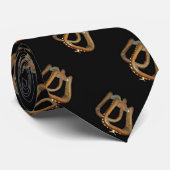 Cravate occidental d'impression d'étrier de la (Roulé)