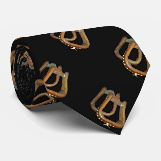 Cravate occidental d'impression d'étrier de la (Roulé)