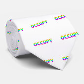 Cravate Occupy Rainbow (Roulé)