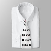 Cravate OCD - Trouble de chats obsessionnel (Attaché)