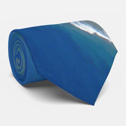 Cravate Océan hawaïen (Roulé)