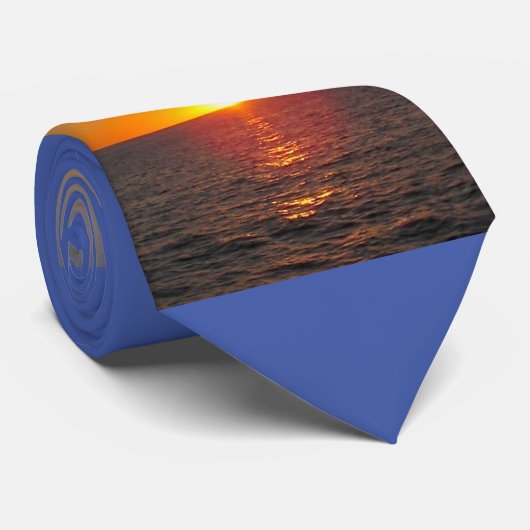 Cravate Ocean Sunrise (Roulé)