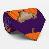 Cravate Octoader Pun Halloween avec Toad Holiday Fun (Roulé)