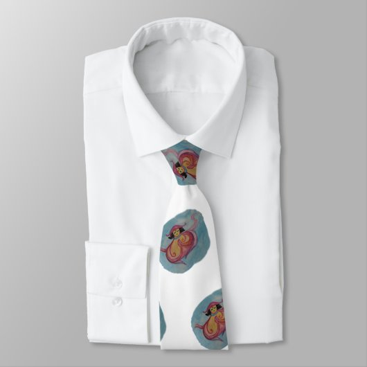 Cravate Octopodia Meditate (Attaché)