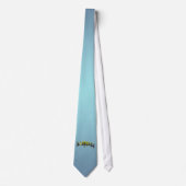 Cravate Odd One Out Tie (Mélange Sky Blue) (Devant)