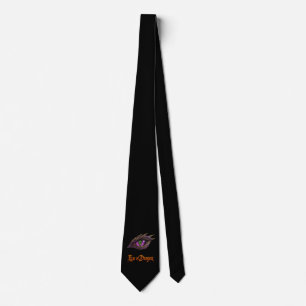 Cravate Œil de Dragon Violet Dragon Cool Frère Prunelle