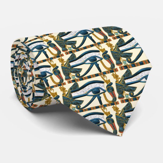 Cravate Oeil de Horus Pectoral (Roulé)