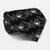 Cravate Oeil de poisson (Roulé)