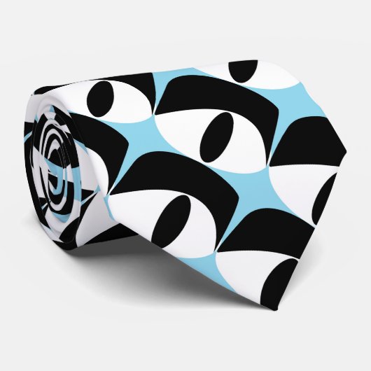 Cravate Oeil hypnotique (Roulé)