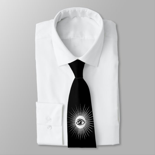 Cravate Oeil masonique (Attaché)