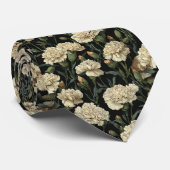 Cravate Œillet Floral Élégant du Garçon d'Honneur (Roulé)