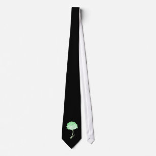 Cravate Oeillet vert