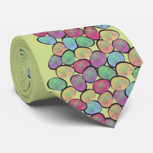 Cravate Oeuf de Pâques (Roulé)