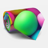 Cravate Oeuf de Pâques aux couleurs vives/Printemps (Roulé)