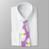 Cravate oeuf de poule pâpâpâle (Attaché)