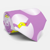 Cravate oeuf de poule pâpâpâle (Roulé)