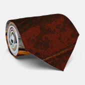 Cravate Œufs Bruns et Pots de Gingembre (Roulé)