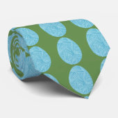 Cravate Oeufs de Pâques Bleus (Roulé)