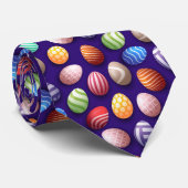 Cravate Oeufs de Pâques décoratifs (Roulé)