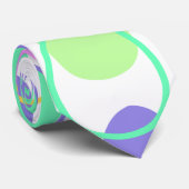 Cravate Oeufs de Pâques et contours (Roulé)