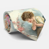 Cravate oeufs de pâques victoriens (Roulé)