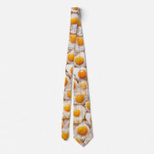 Cravate Oeufs Frits Sunny Side Up Amusant (Dos)