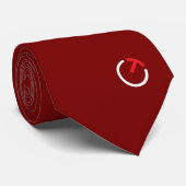 Cravate Office Tomoki logo Tie (Roulé)