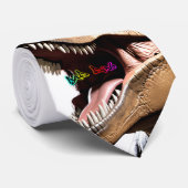 Cravate officielle BAD Dino (Roulé)