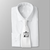 CRAVATE OFFICIELLE DE BUREAU DE POP INC. (Attaché)
