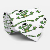 Cravate Oh, Hoppy Day- Frog (Roulé)