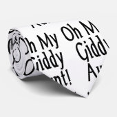 Cravate Oh Ma Tante Giddy ! (Roulé)