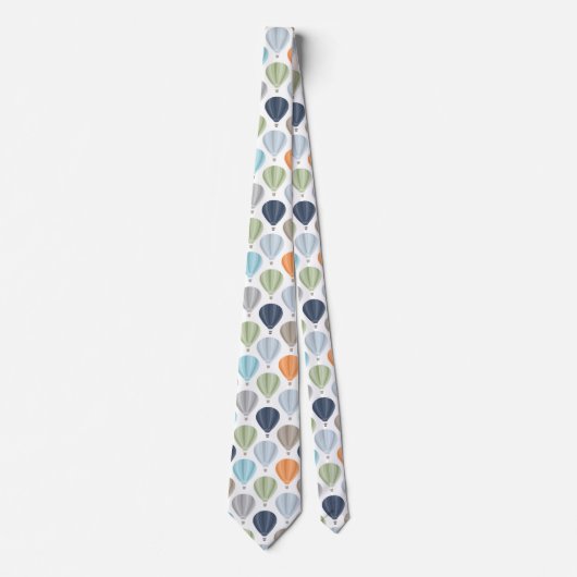 Cravate OH motif chaud de ballons à air (Devant)