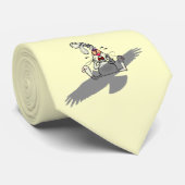 Cravate Oh non ! Dessin sur lapin (Roulé)