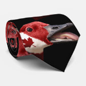 Cravate oie du Canada (Roulé)