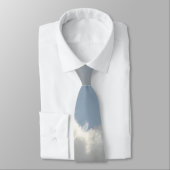 CRAVATE OIE DU CANADA AVEC DES NUAGES (Attaché)