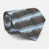 Cravate Oies du Canada sur le réservoir de Green Lane (Roulé)