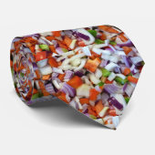 Cravate Oignons et cloches (Roulé)