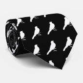 Cravate Oiseau canarien permanent (Roulé)