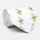 Cravate Oiseau d'état de l'Iowa de chardonneret (Roulé)