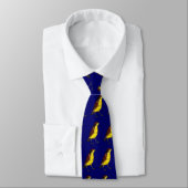Cravate Oiseau jaune canari (Attaché)