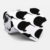 Cravate Oiseau Nouvelle Zélande de kiwi (Roulé)