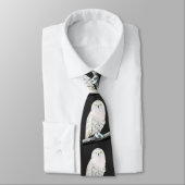 Cravate OISEAU Rock Wren piwauwau NZ (Attaché)