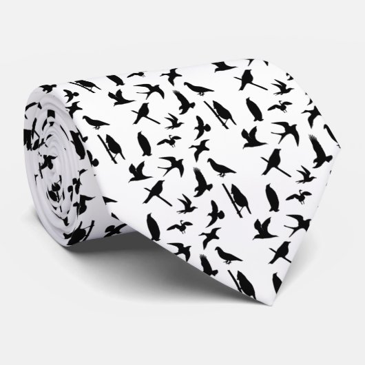 Cravate Oiseaux (Roulé)