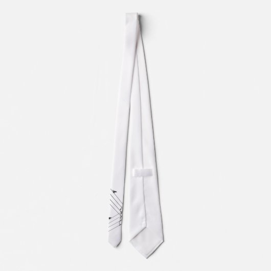 Cravate oiseaux de câble (Dos)