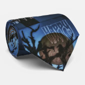 Cravate Oiseaux de nuit à surveiller (Roulé)