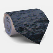 Cravate Oiseaux et bateau de mer (Roulé)