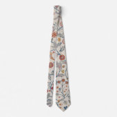 Cravate Oiseaux et fleurs, William Morris (Dos)