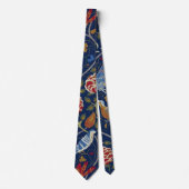 Cravate Oiseaux et fleurs, William Morris (Devant)